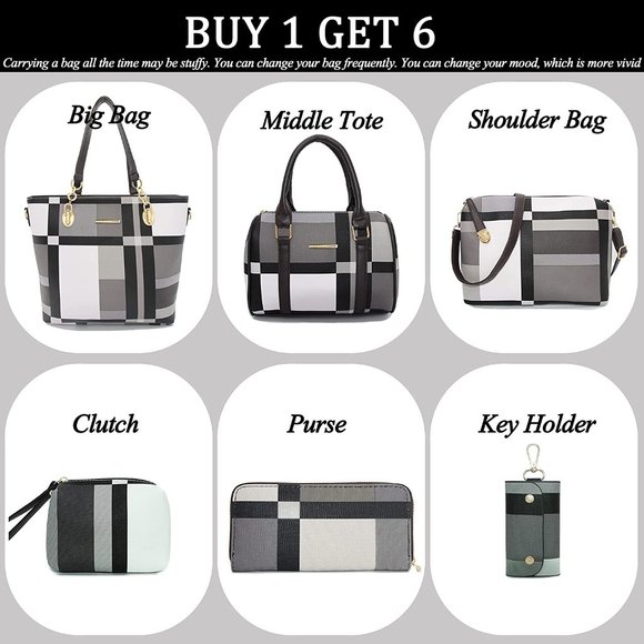 New 6 in 1 bundle * Designer Purses and Handbags - Picture 5 of 9